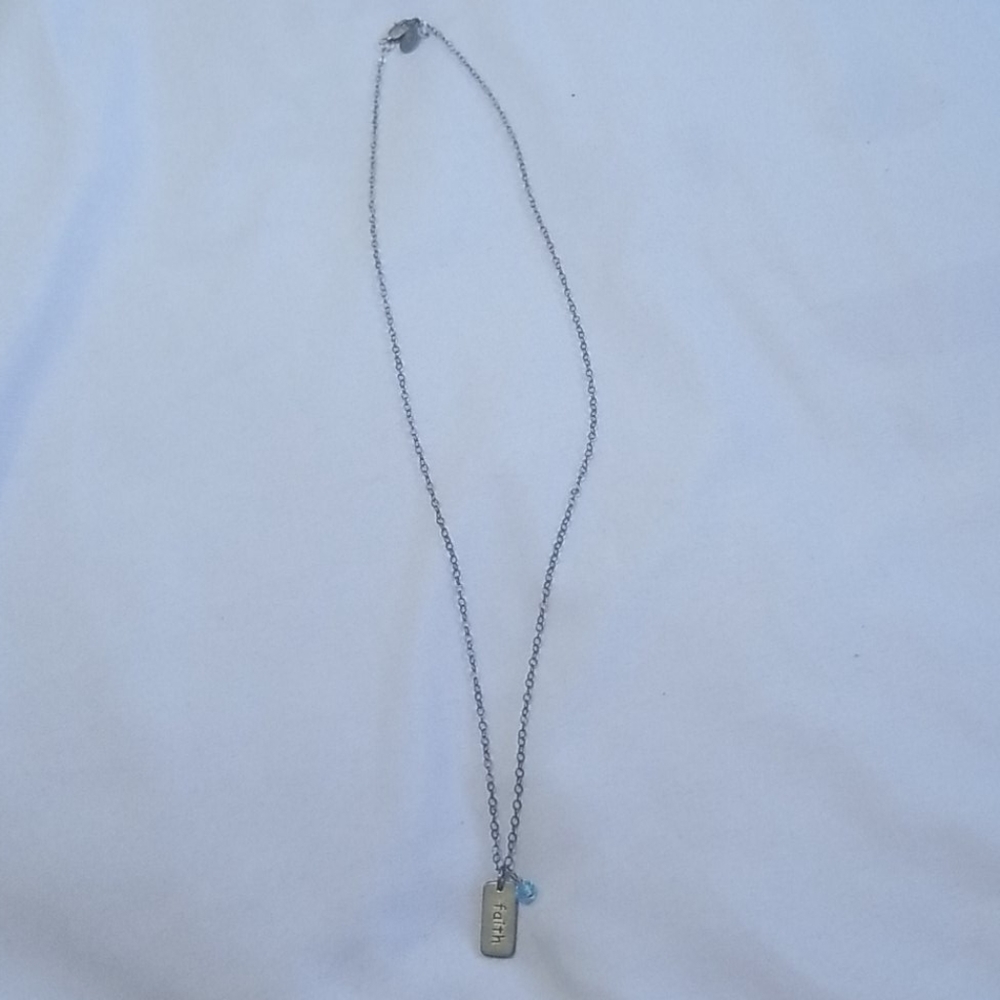 Faith necklace